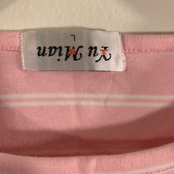 NEW Yu Mian Striped T-Shirt - Picture 4 of 4